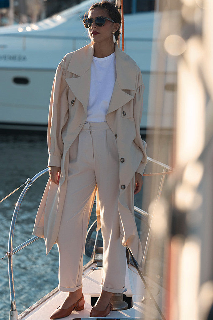 Ricardo Beige Trousers