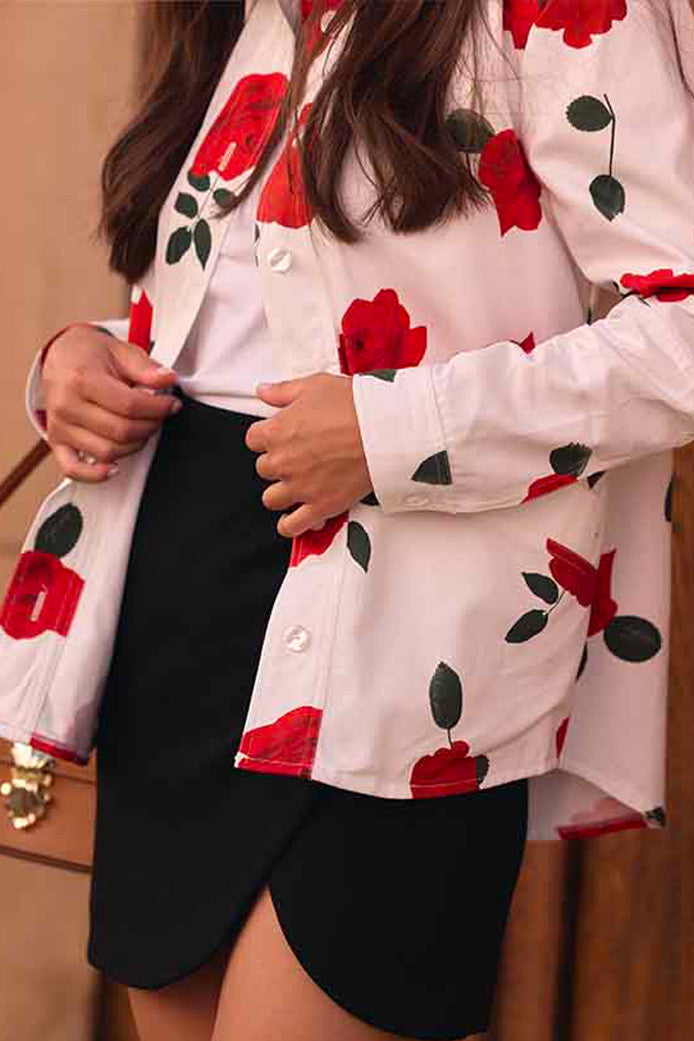 Chaqueta Larissa Rosa Rojo