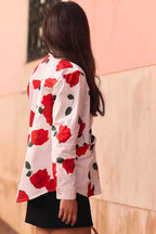 Chaqueta Larissa Rosa Rojo