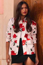 Chaqueta Larissa Rosa Rojo