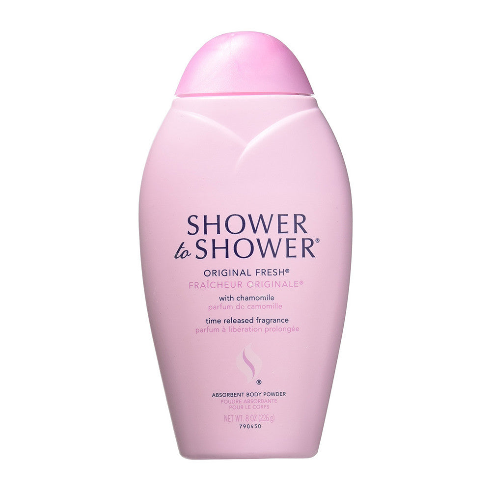 Shower To Shower Absorbent Body Powder Original Fresh, 8 Oz