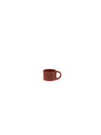 La Mère - 2er-Set Ristretto-Tassen - Steingut - Venezianisches Rot