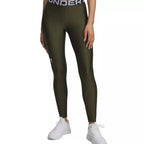 Heatgear Leggings - Khaki, White - Women