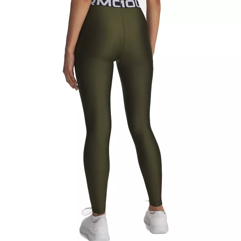 Heatgear Leggings - Khaki, White - Women