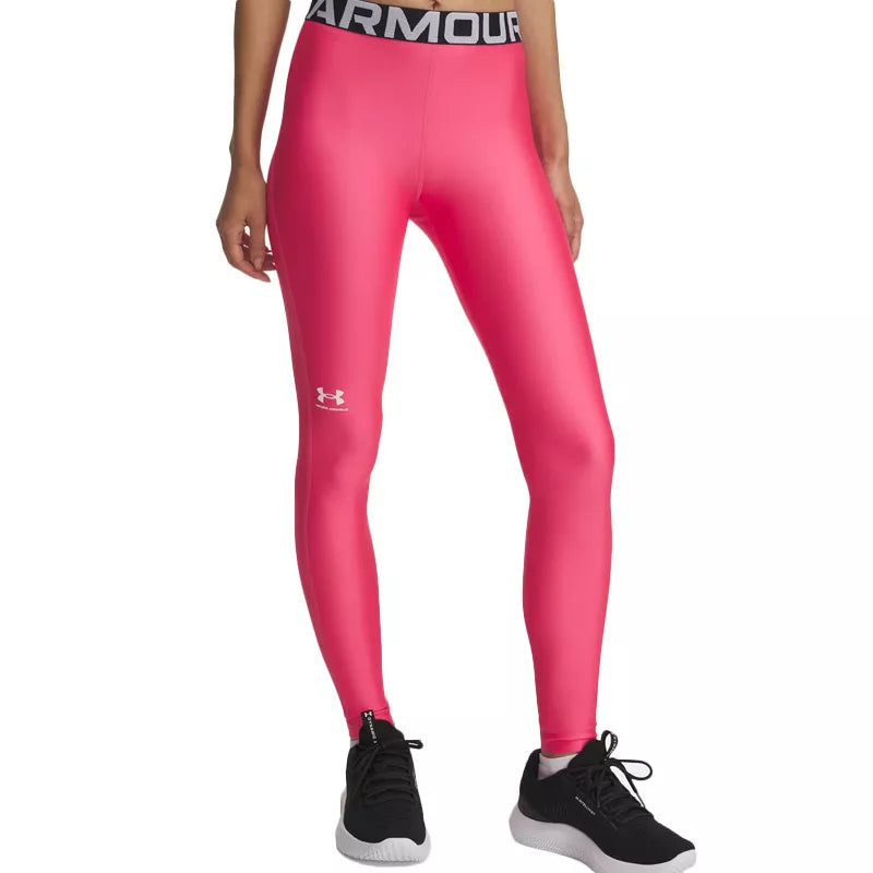 Legging Heatgear - Roze, Wit. - Dames