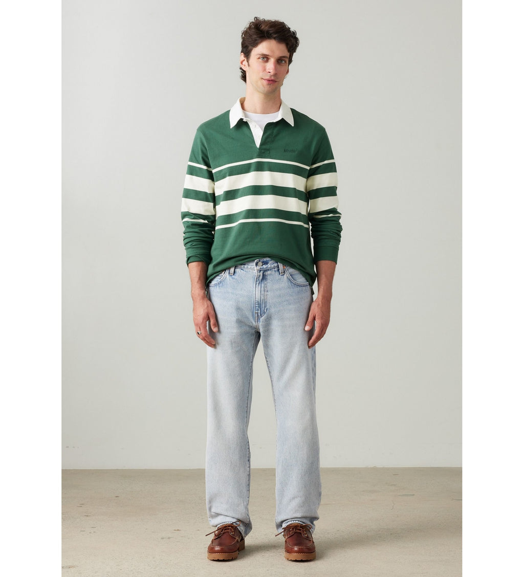 Jeans 555 Relaxed Straight Blue