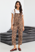 Maïté Léopard Dungaree