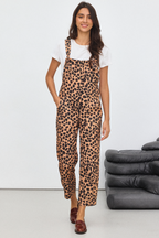 Maïté Léopard Dungaree