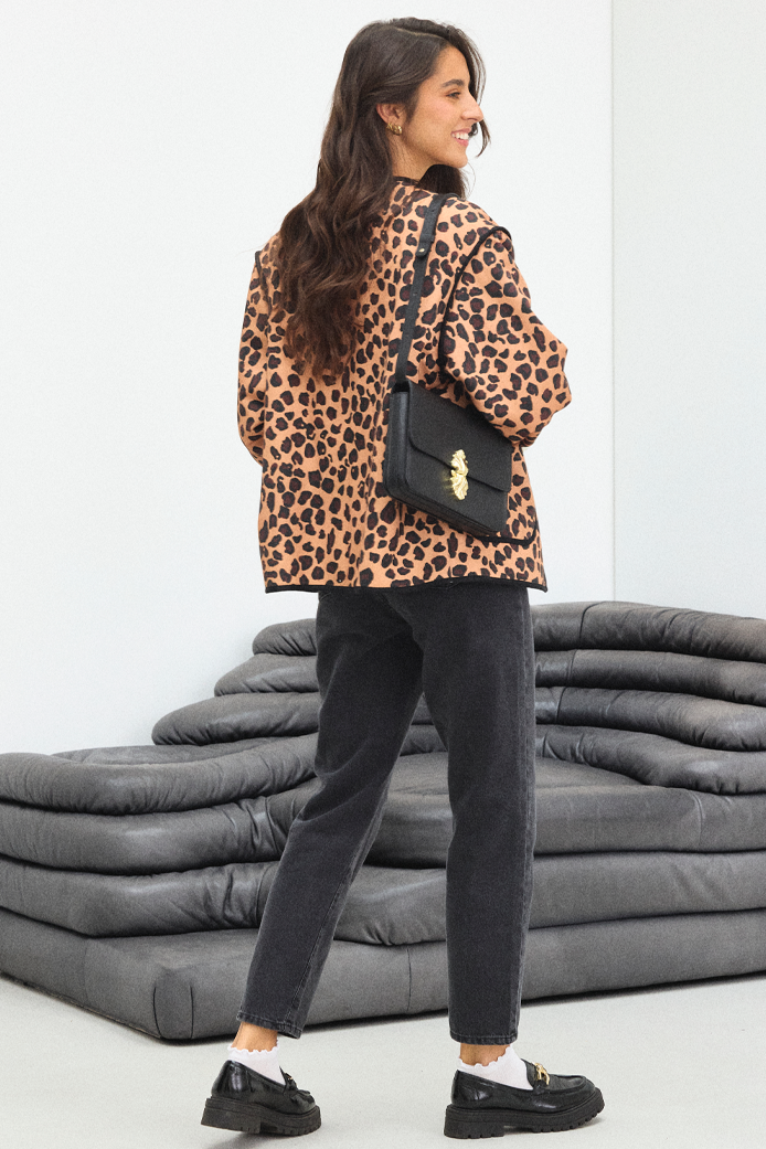 Deskiel Leopard Jacket