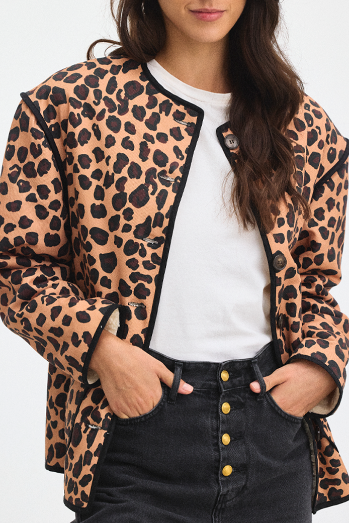 Deskiel Leopard Jacket