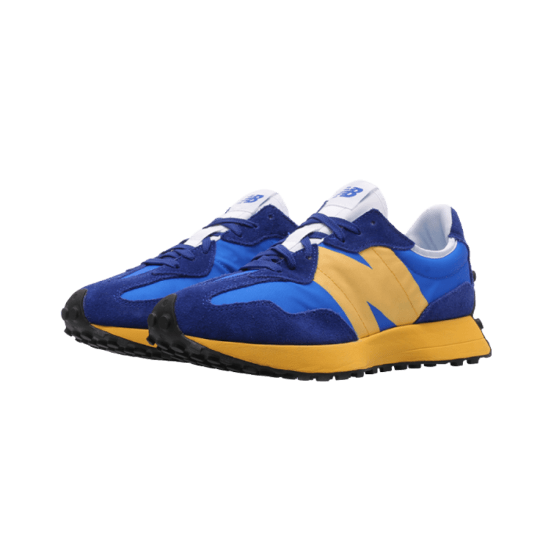 New Balance - 327 Blue Yellow Sneakers - Yellow