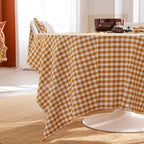 Blanc Cerise – Passion Vichy - Nappe - Curcuma Bourdon Ton Sur Ton