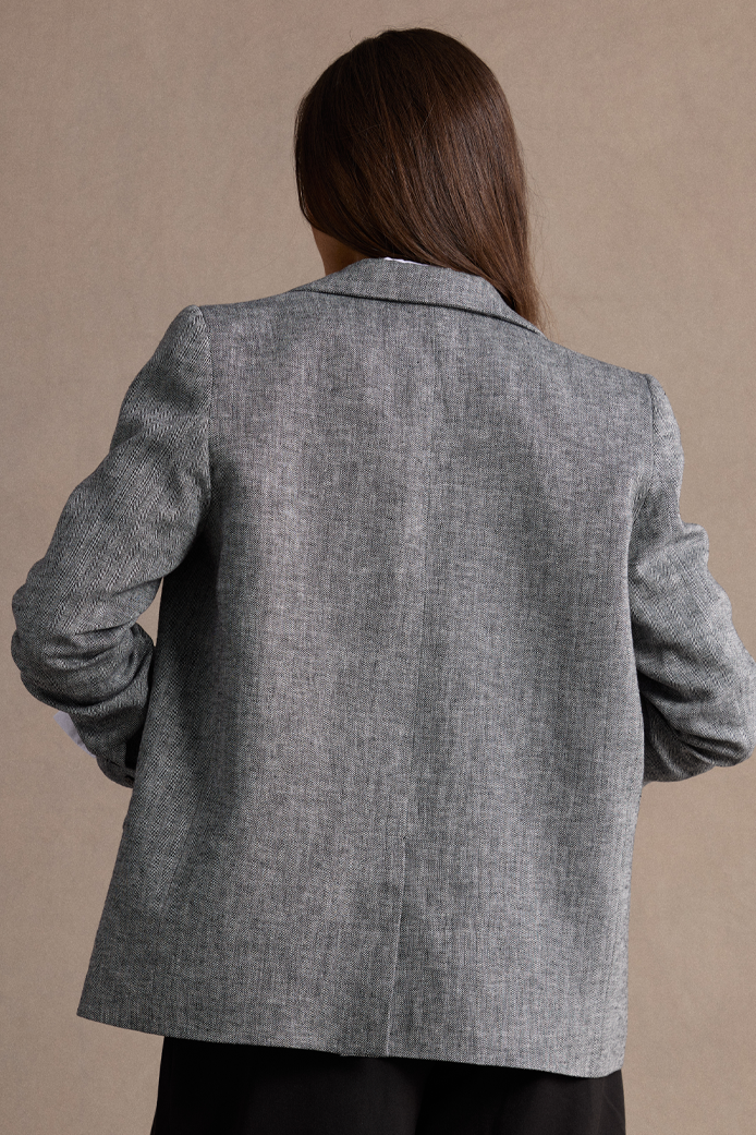 Ludy Chevron Noir Jacket