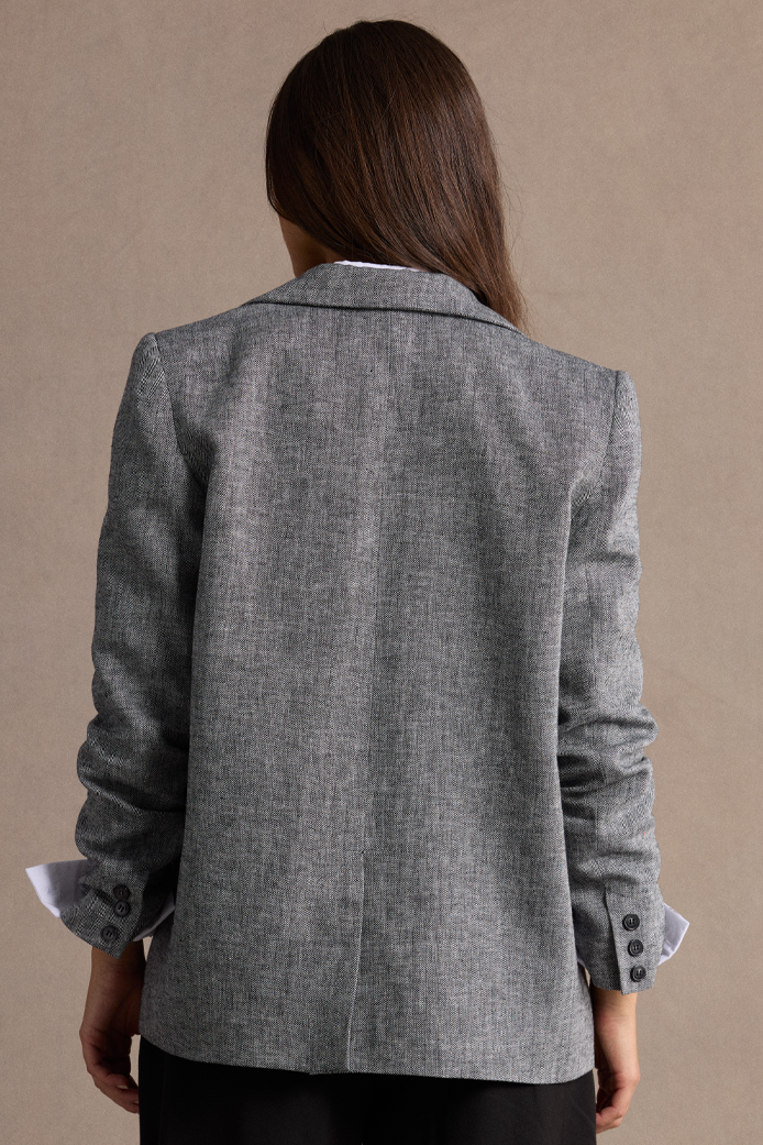Ludy Chevron Noir Jacket