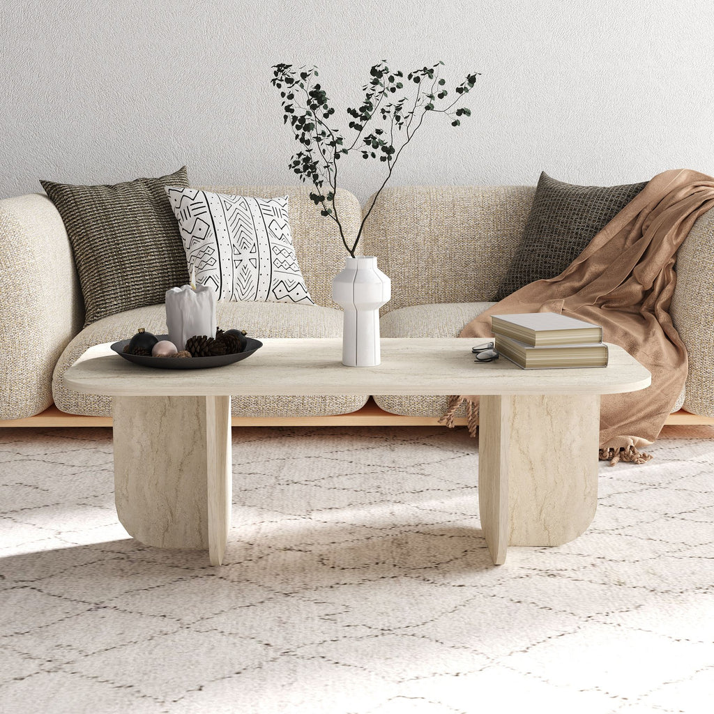 Tables Basses Becaj - Travertin