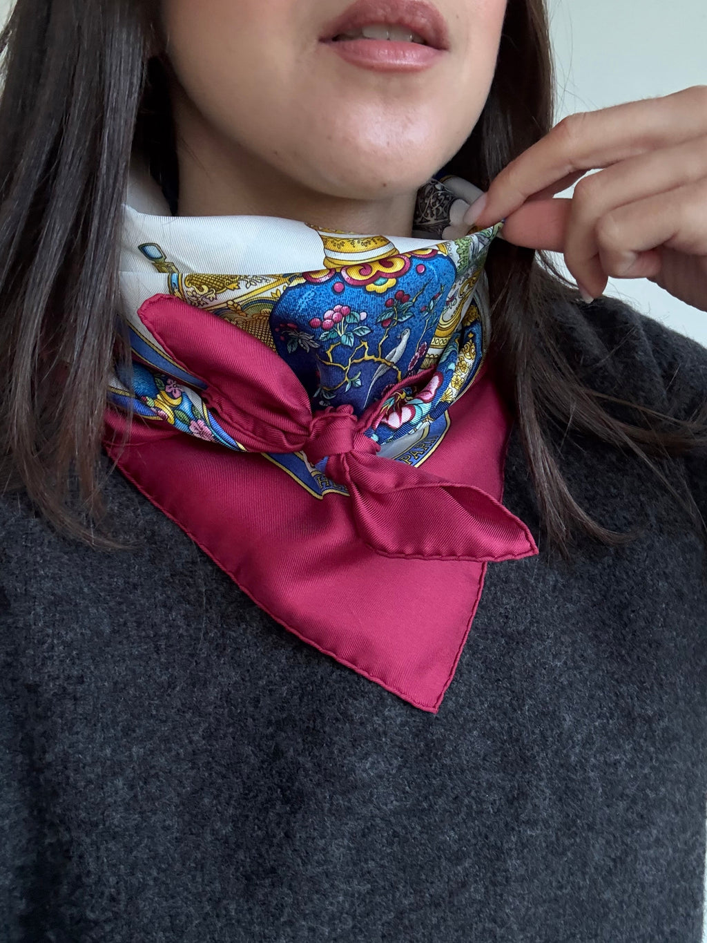 Pañuelo Hermès – Modelo Frascos