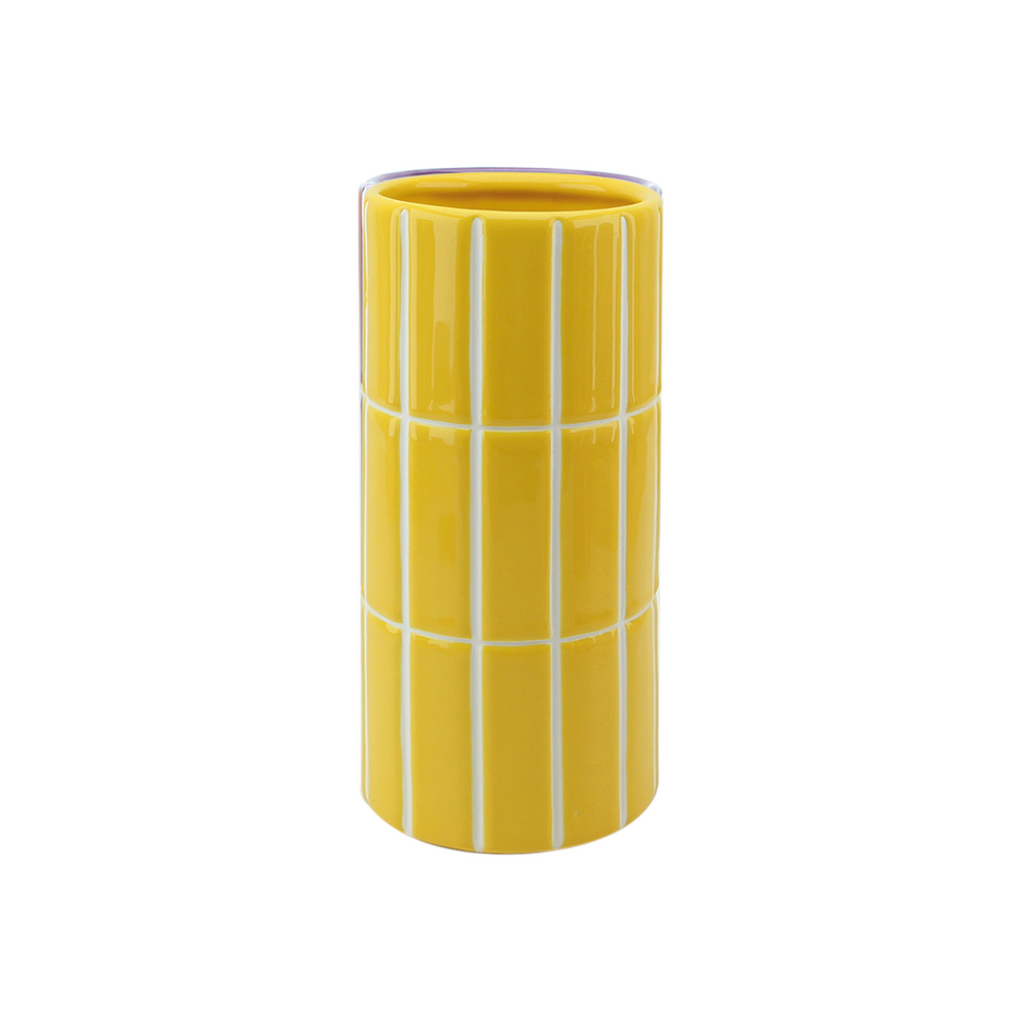 Noa Tile Effect Vase