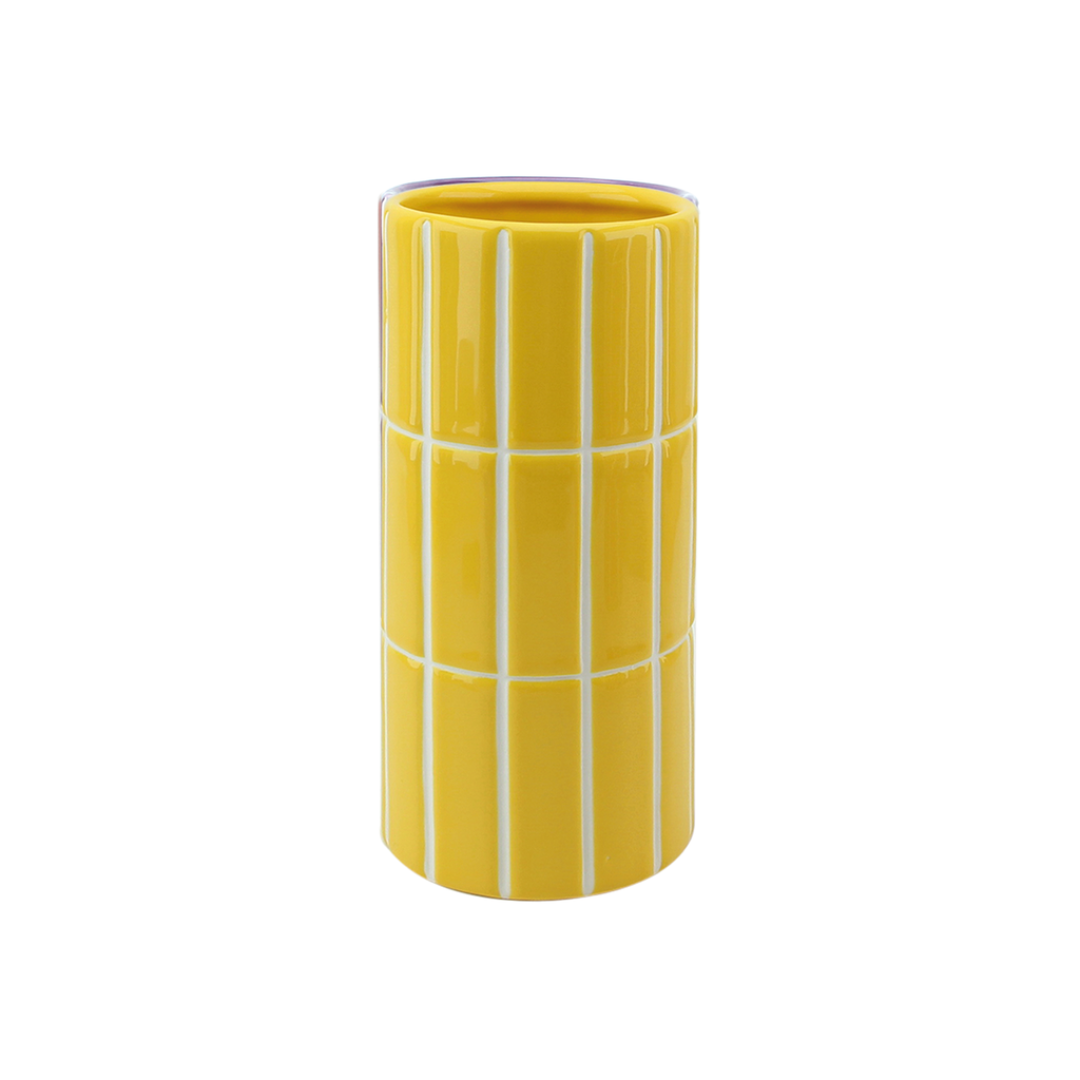Noa Tile Effect Vase