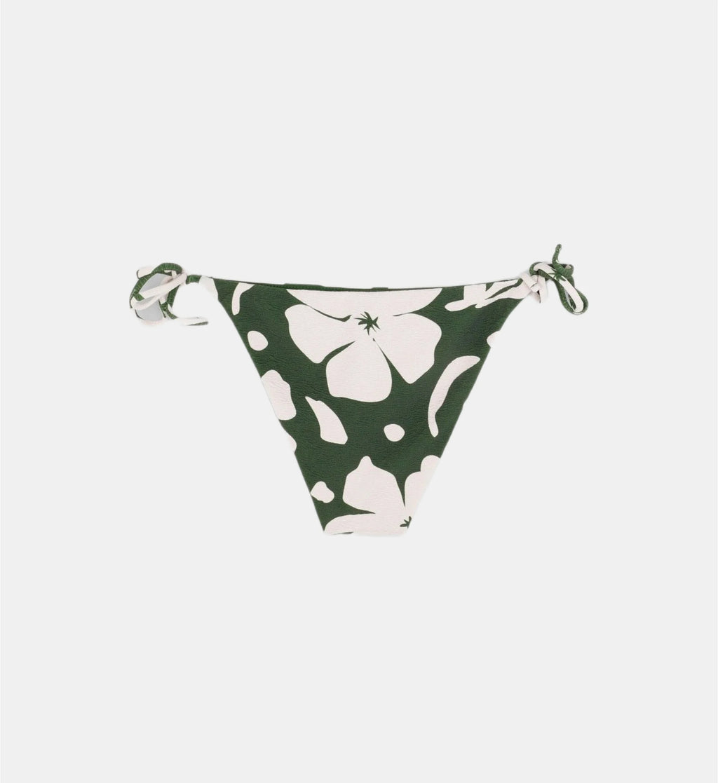 Braguita de Bikini con Lazada Clásica Flores - Multicolor