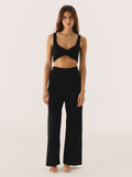 Pantalones negros fáciles (antiguos)