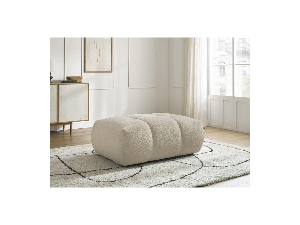 Fuji - Puf - Tejido bouclé