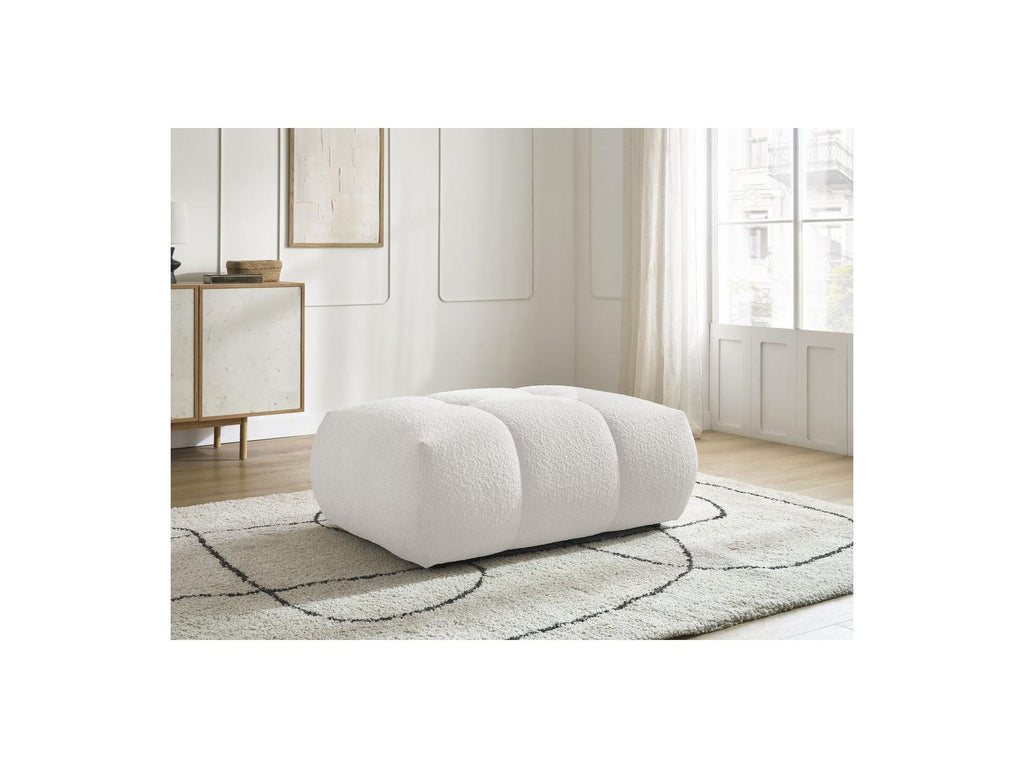 Fuji - Puf - Tejido bouclé