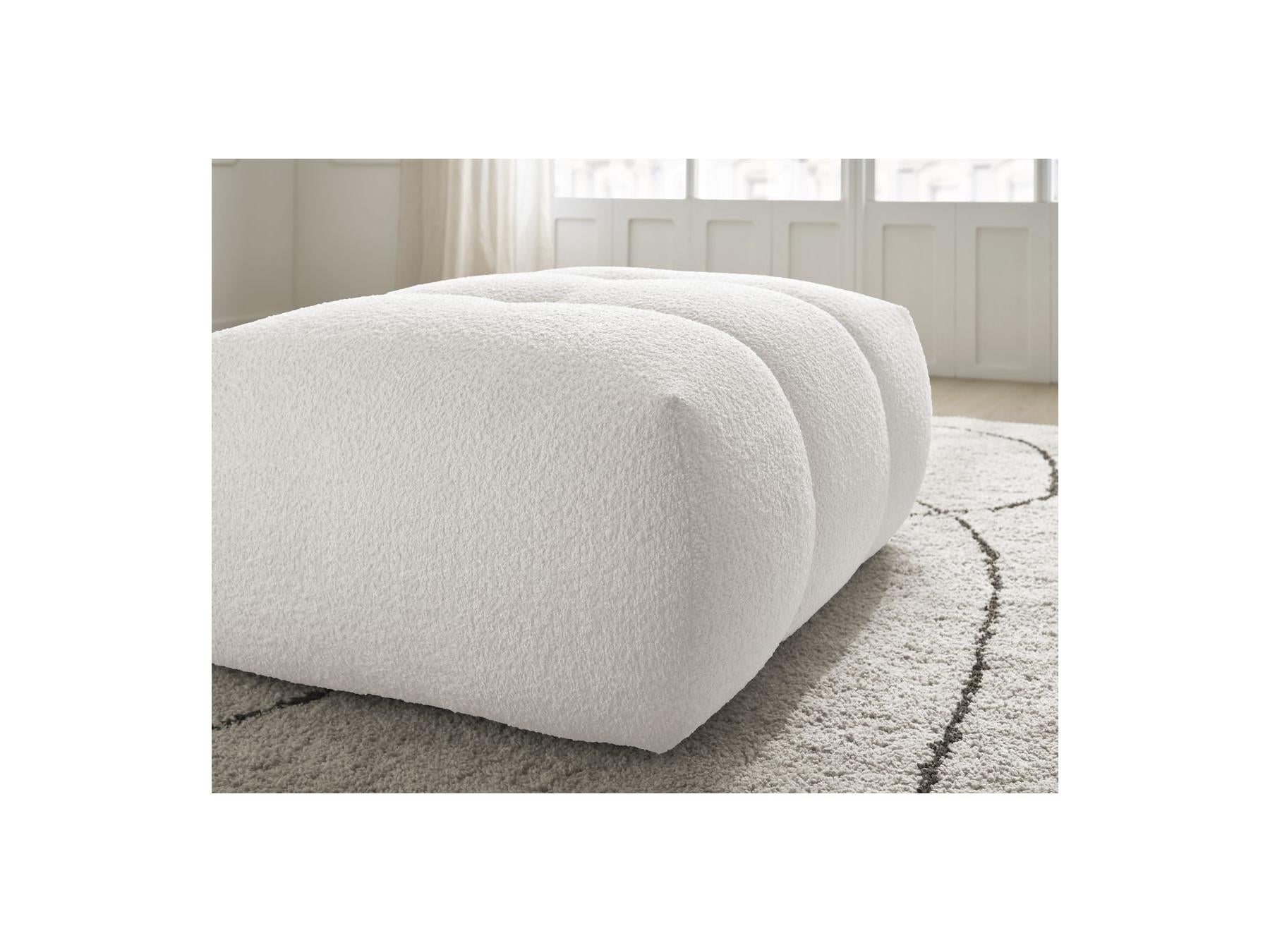 Fuji - Puf - Tejido bouclé