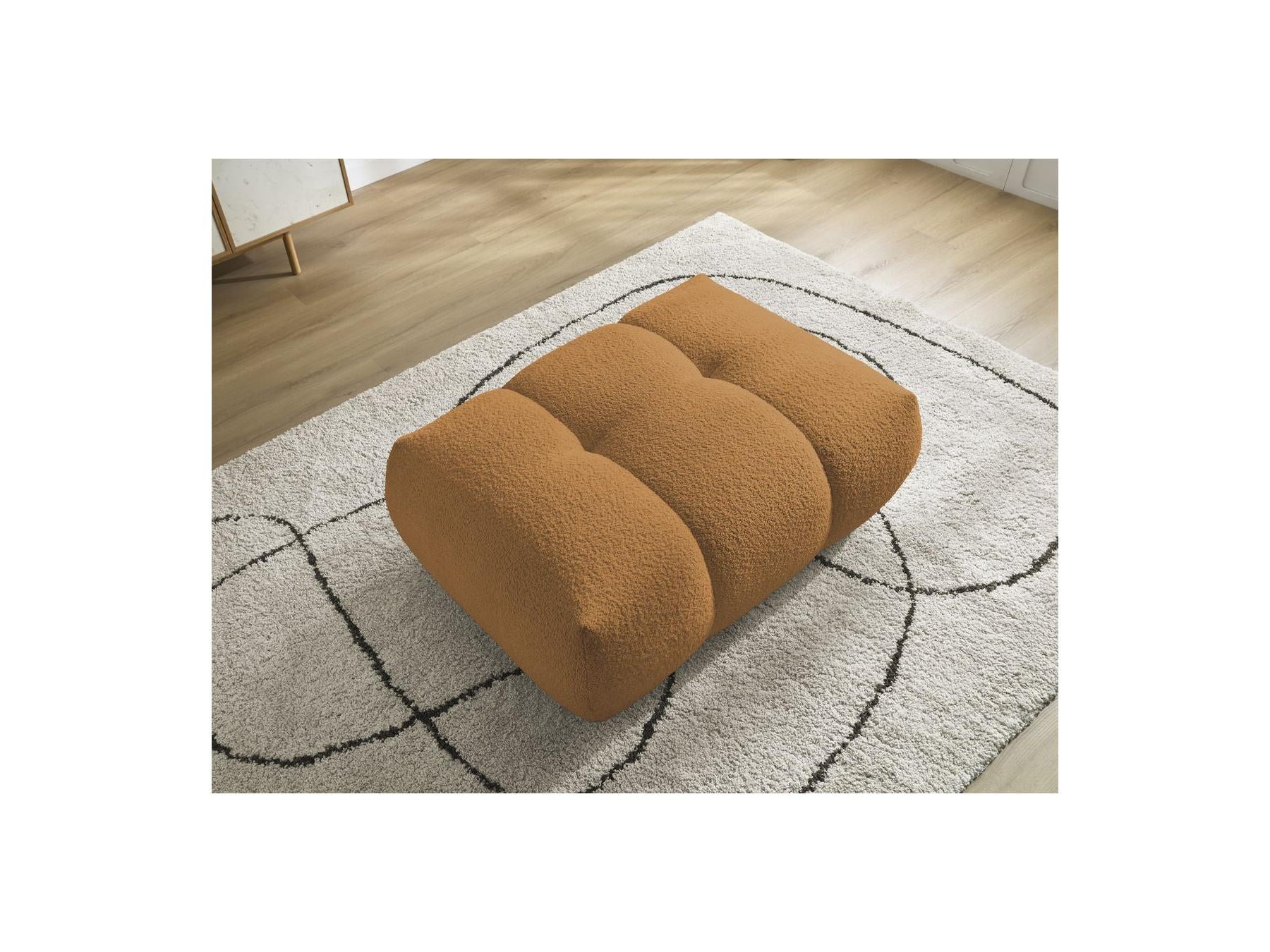 Fuji - Puf - Tejido bouclé