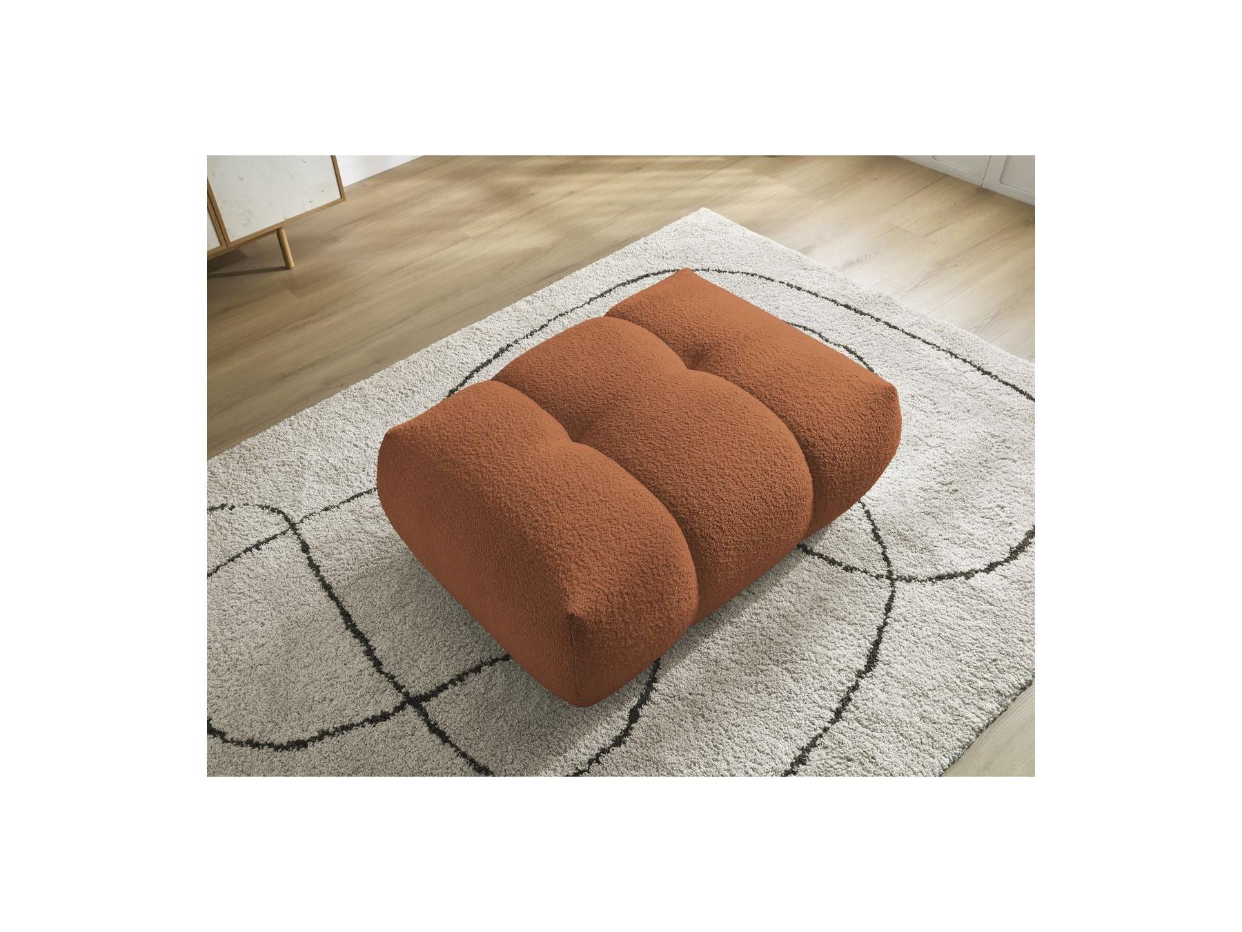 Fuji - Puf - Tejido bouclé