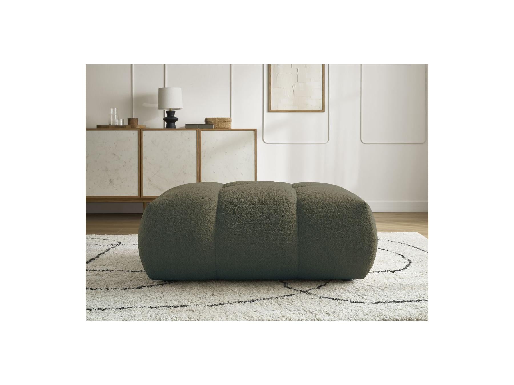 Fuji - Puf - Tejido bouclé