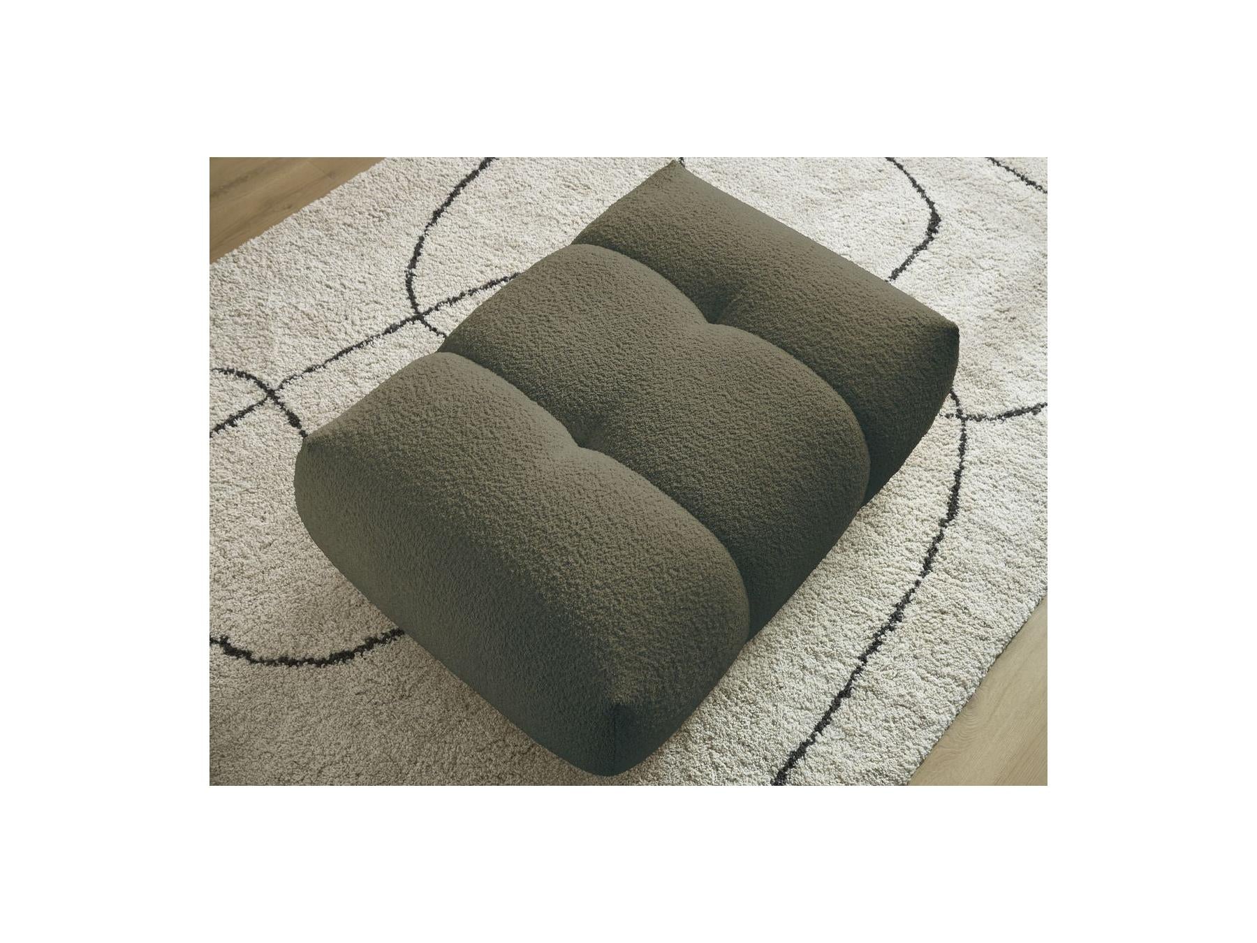 Fuji - Puf - Tejido bouclé