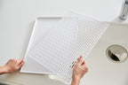Glass & Mug Draining Rack - Tower - White
