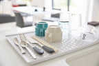Glass & Mug Draining Rack - Tower - White