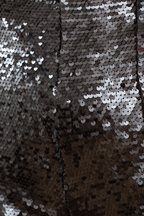 Short Giorgio Sequin Plat Noir