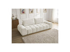 Everest - Fixed 3-Seater Straight Sofa - Flecked Fabric - 2 Cushions