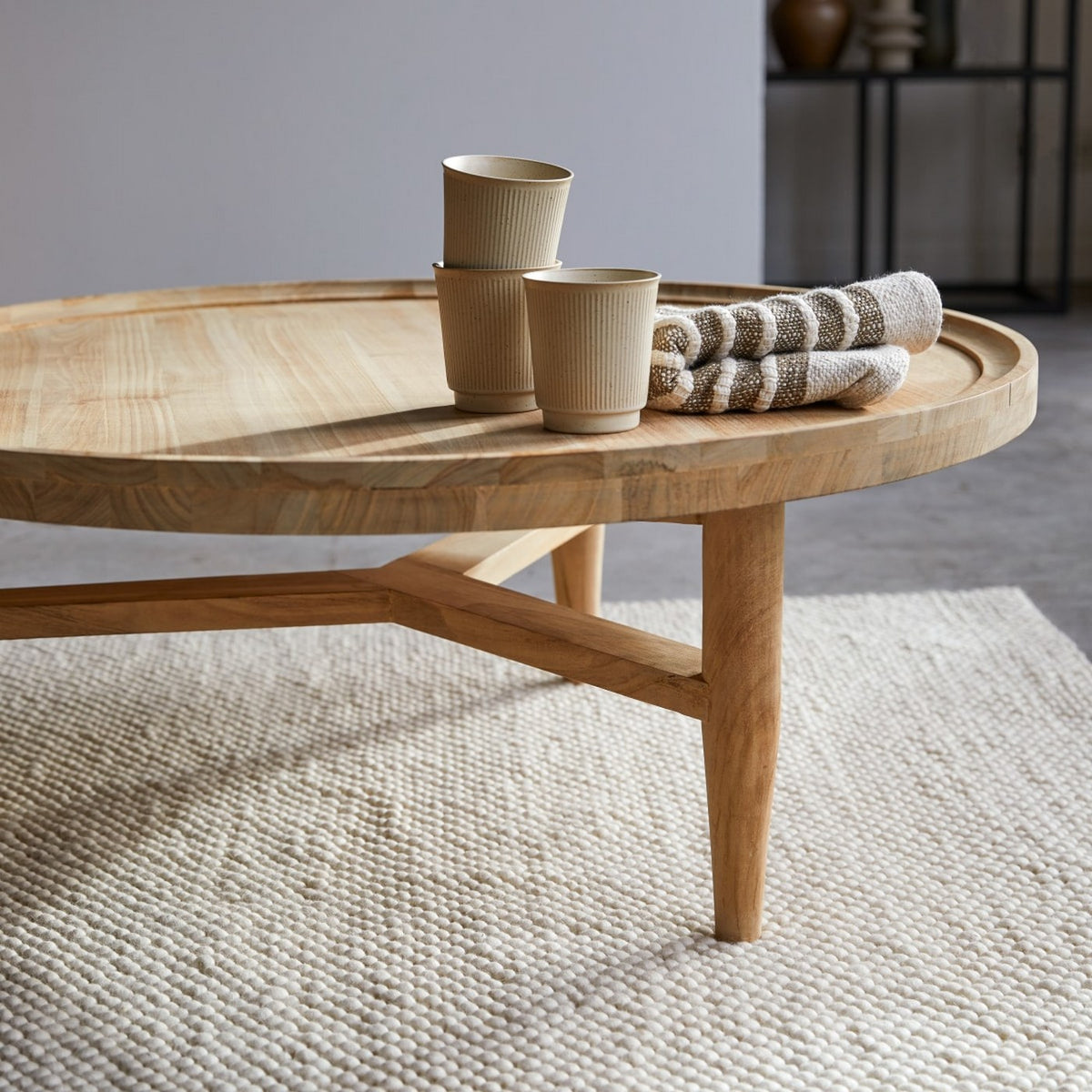 Milla - Table Basse - Teck - Naturel