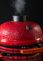 Barbecue Kamado - Barbecue Fumoir En Céramique - 21" - Rouge