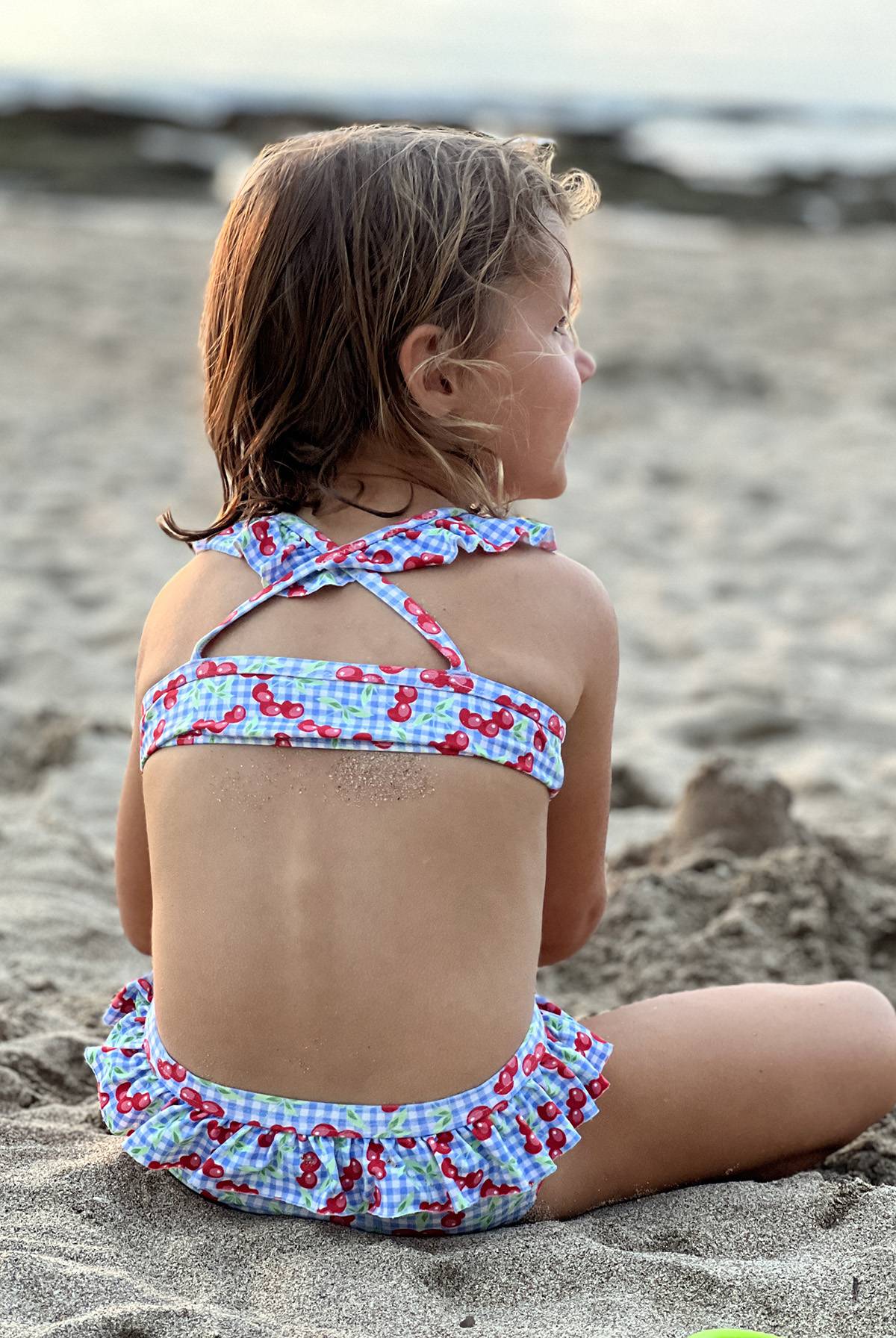 Maillot 2 Piece Cerise