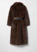 Manteau En Fourrure Coat X Chira - Marron