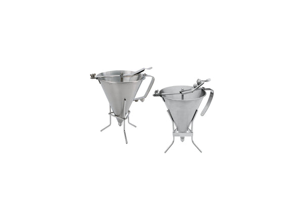 Embudo Dosificador Con Pistón Kwik Pro De Acero Inoxidable - 1,5 L