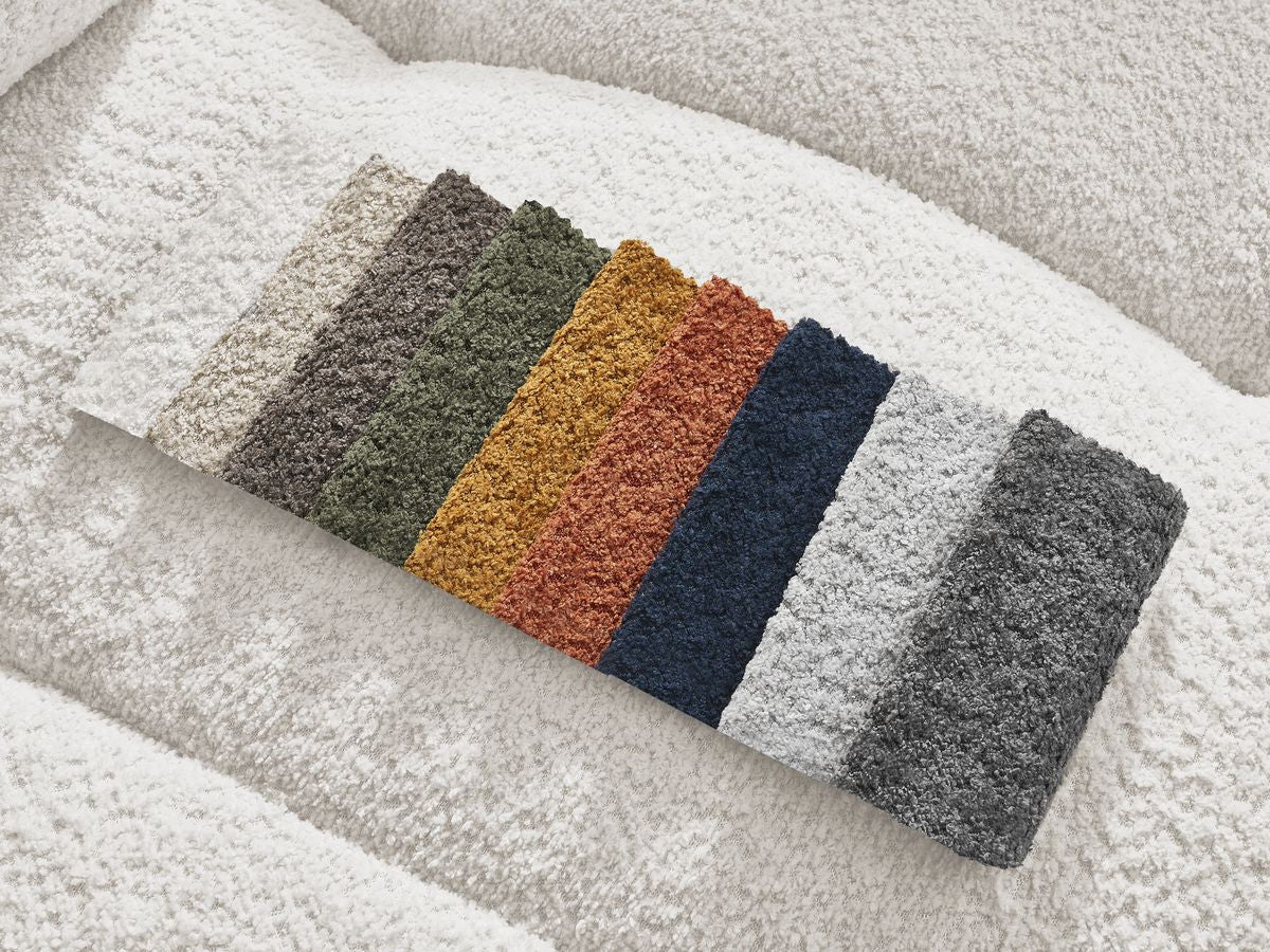 Roxelane - Pouf - Tissu Bouclette