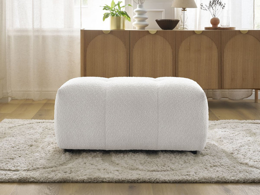 Roxelane - Pouf - Tissu Bouclette