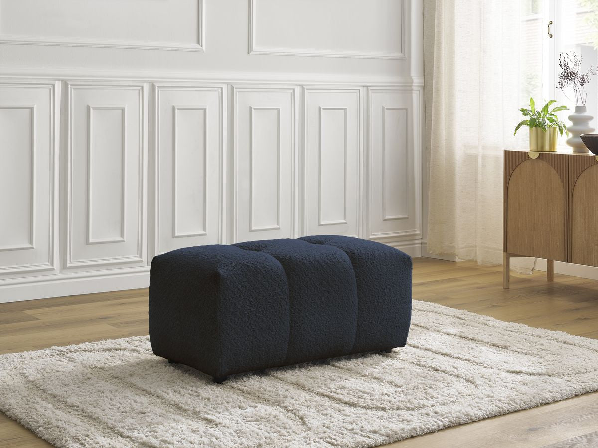 Roxelane - Pouf - Tissu Bouclette