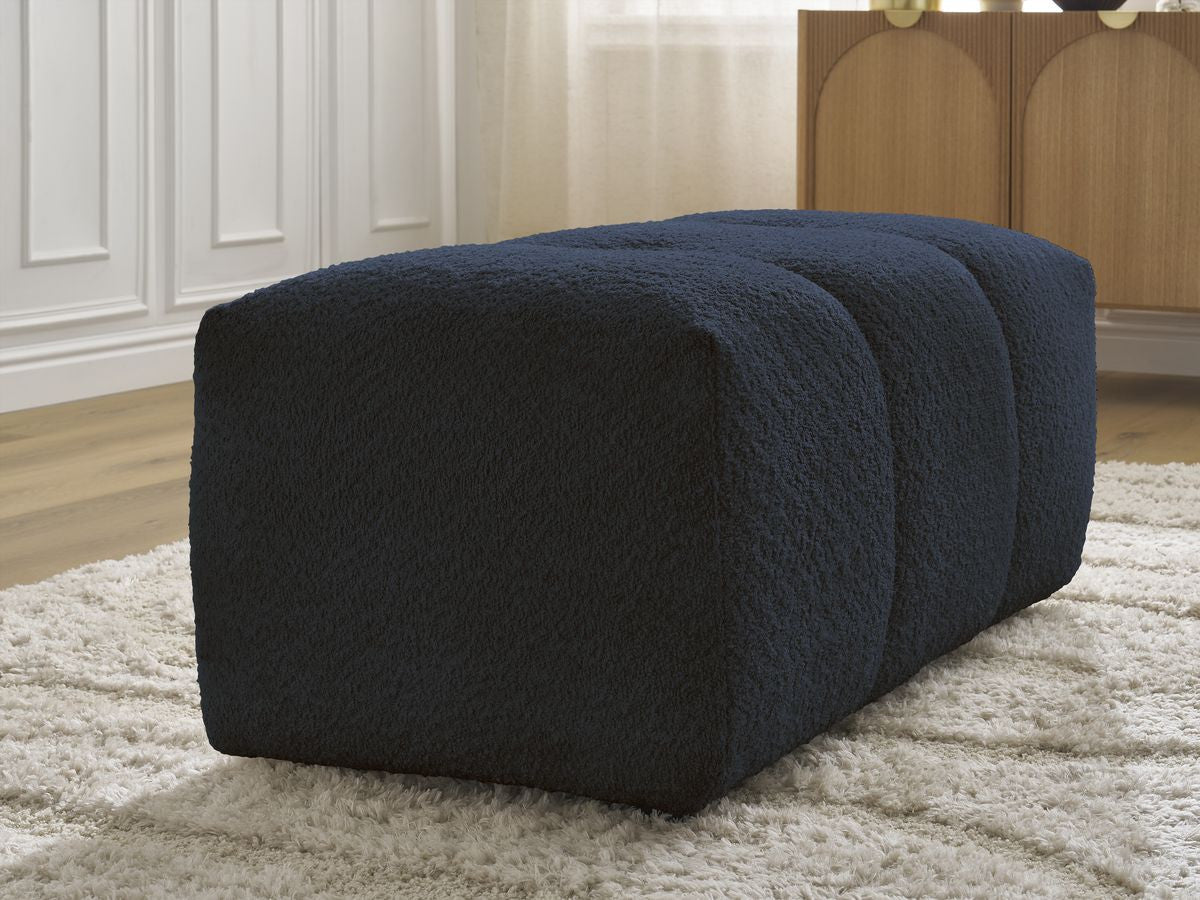 Roxelane - Pouf - Tissu Bouclette