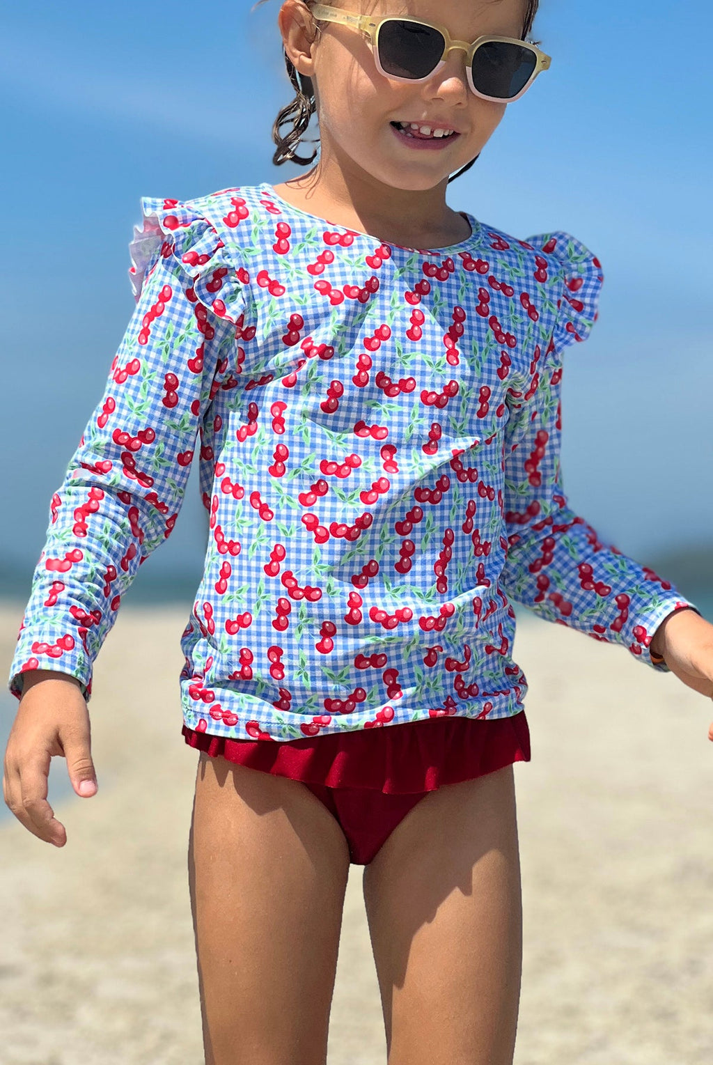 Tee Anti Uv Alma Cerise