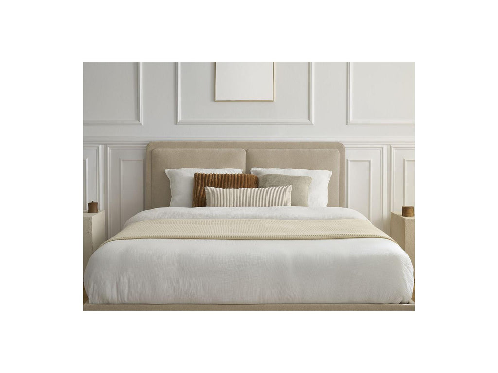 Cama Con Lamas Macizas - Mara - Tejido Texturizado