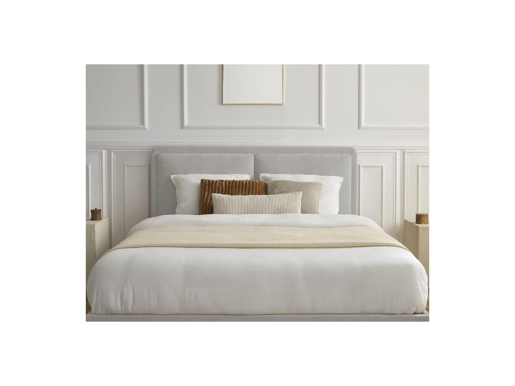 Cama Con Lamas Macizas - Mara - Tejido Texturizado