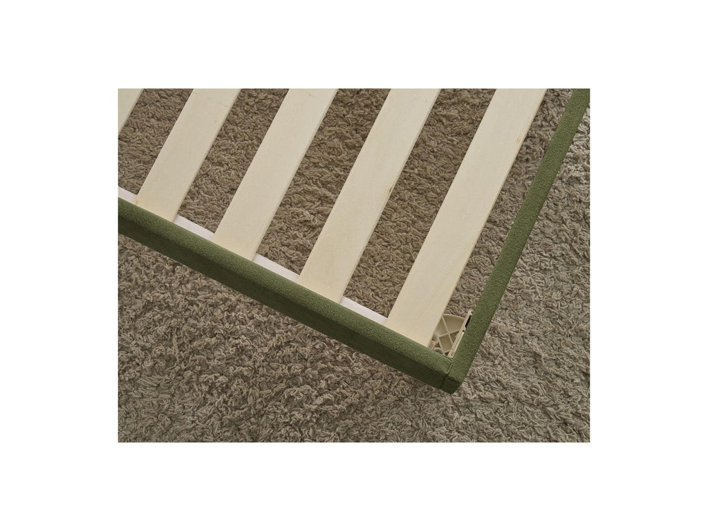 Cama Con Lamas Macizas - Mara - Tejido Texturizado