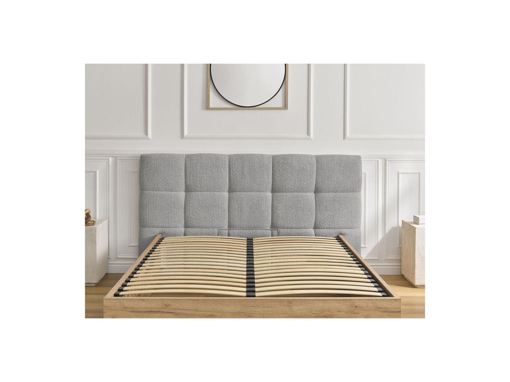 Storage Bed - Kumo - Bouclé Fabric