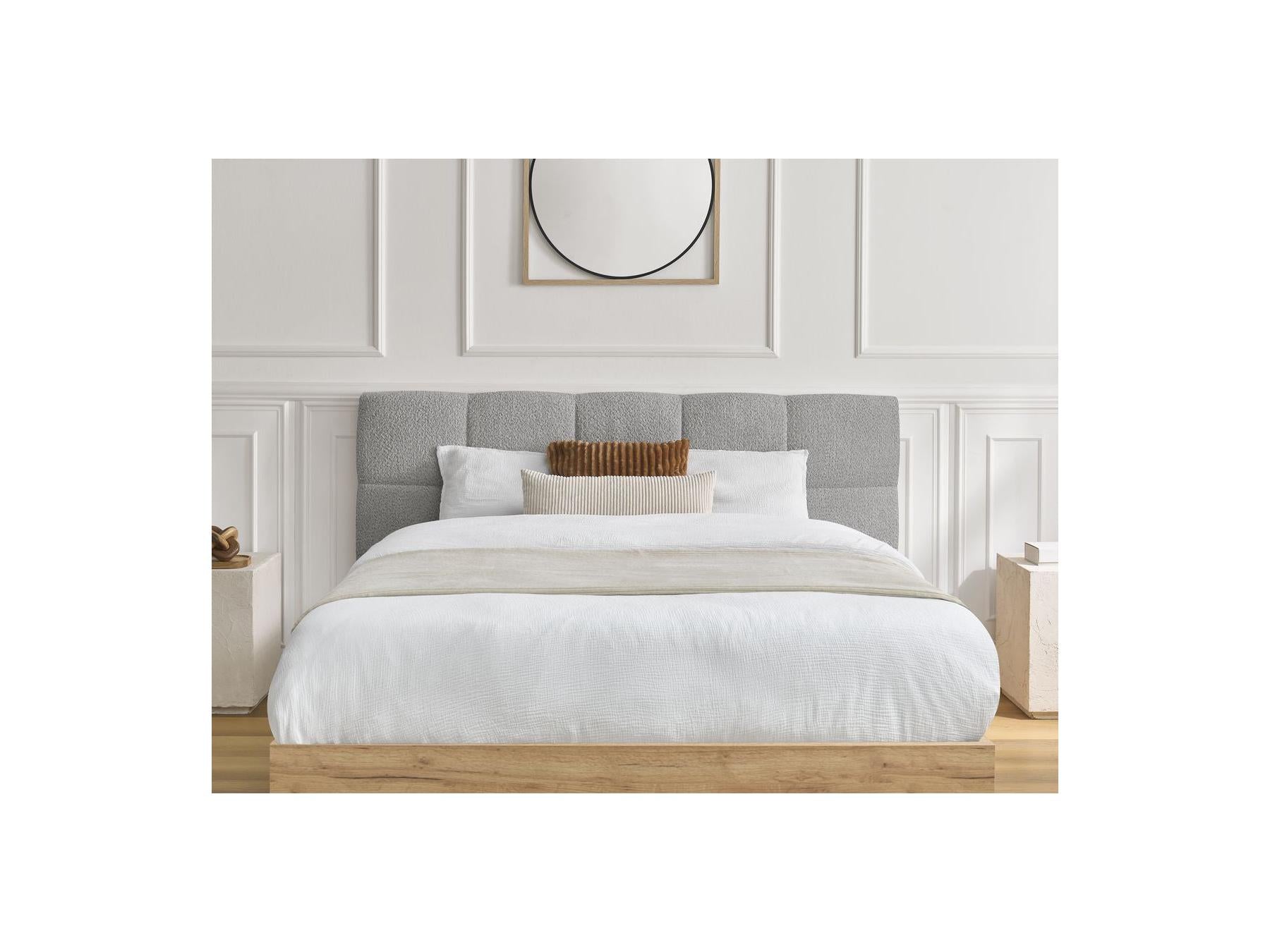 Storage Bed - Kumo - Bouclé Fabric